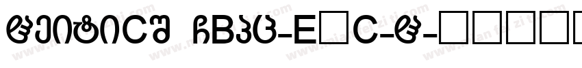 HeitiCS GBpc-EUC-H字体转换